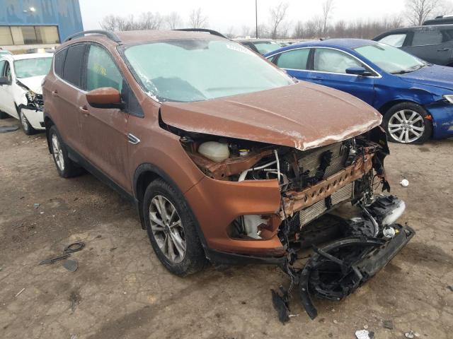 Vehiculos salvage en venta de Copart Woodhaven, MI: 2017 Ford Escape SE