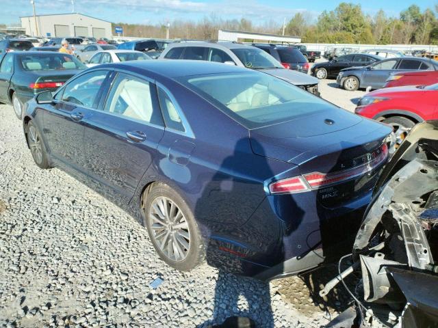2017 LINCOLN MKZ SELECT 3LN6L5D97HR649292