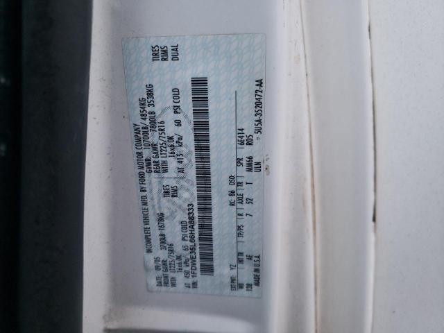 1FDWE35L66HA88333 Ford Econoline 2006. Фото: 9