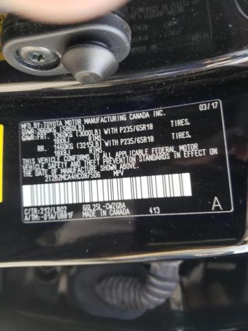 2017 LEXUS RX350 2T2BZMCA4HC087506