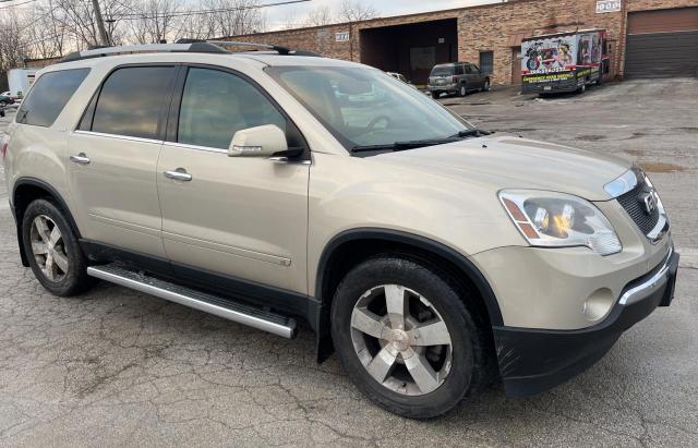 Salvage cars for sale from Copart Dyer, IN: 2010 GMC Acadia SLT