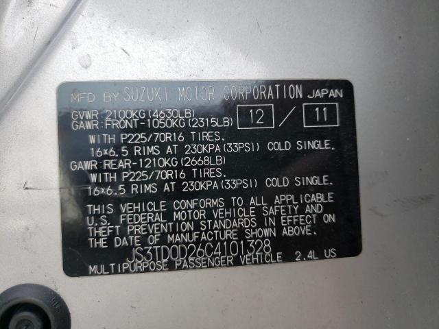JS3TD0D26C4101328 Suzuki GR VITARA