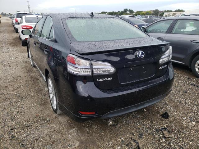 2010 LEXUS HS 250H JTHBB1BA3A2023355
