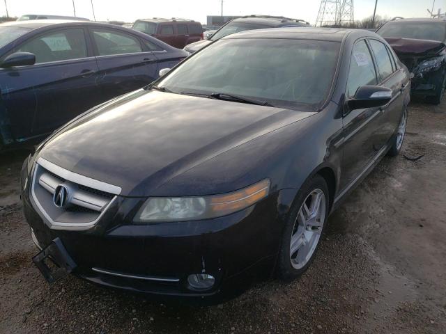 VIN: 19UUA66207A019406 Auction: COPART Lot: 55508222 Location: IN - DYER VIN: 19UUA66207A019406 ACURA TL 2007 BLACK Photo 2