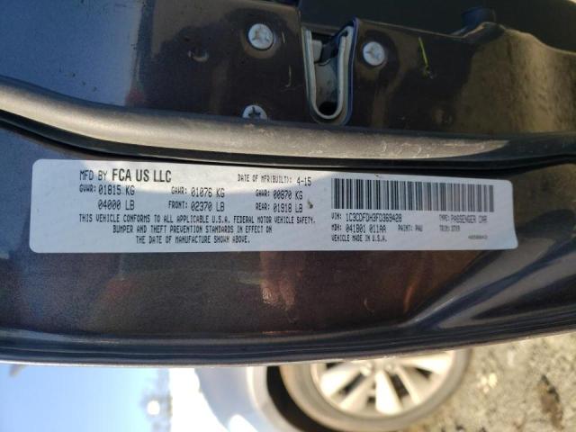 2015 DODGE DART SE AE 1C3CDFDH3FD369428