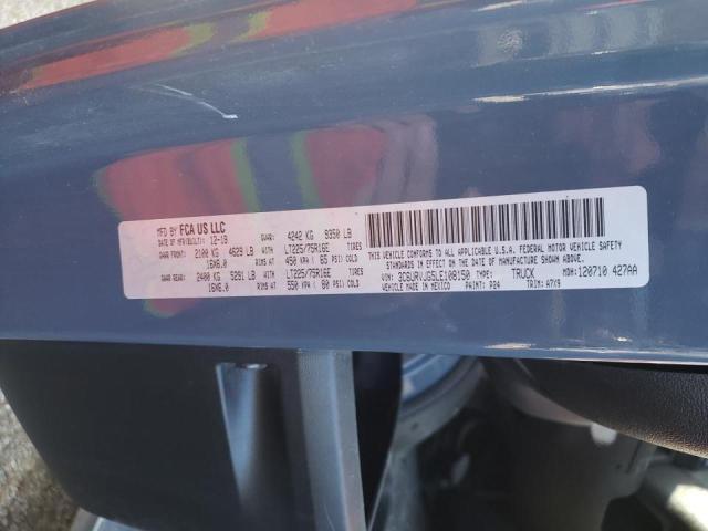 2020 RAM PROMASTER 3C6URVJG5LE108150
