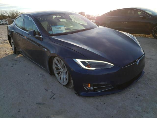 Salvage cars for sale from Copart Kansas City, KS: 2016 Tesla Model S