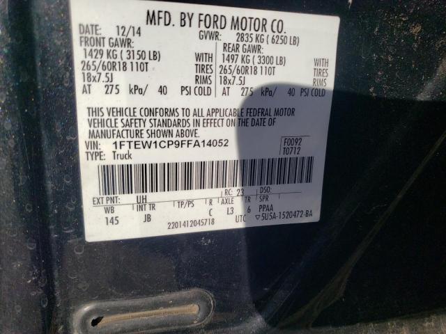 2015 FORD F-150 - 1FTEW1CP9FFA14052