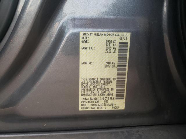 1N4AL3AP0EC147598 Nissan Altima 2.5 2014. Фото: 9
