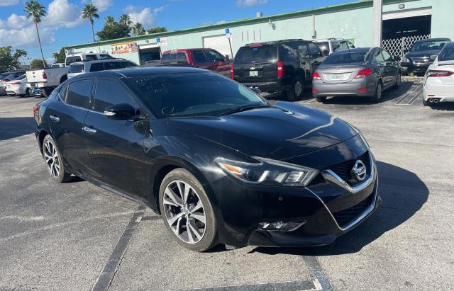 Salvage cars for sale from Copart Homestead, FL: 2018 Nissan Maxima 3.5