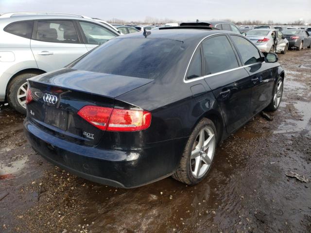 2010 AUDI A4 PRESTIG WAUKFAFLXAN058780