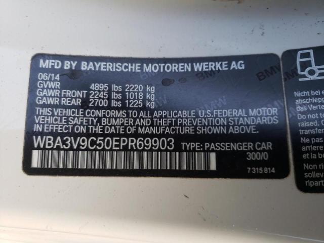 2014 BMW 428 XI WBA3V9C50EPR69903