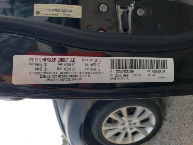 2012 DODGE CALIBER SX 1C3CDWEA9CD532984
