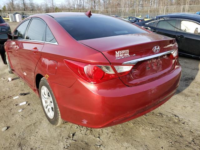 2012 HYUNDAI SONATA GLS 5NPEB4AC6CH330121