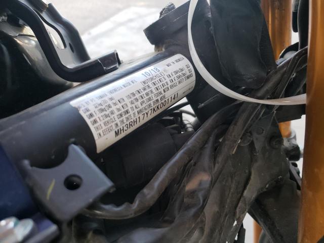 2019 YAMAHA YZFR3 MH3RH17Y7KK001141