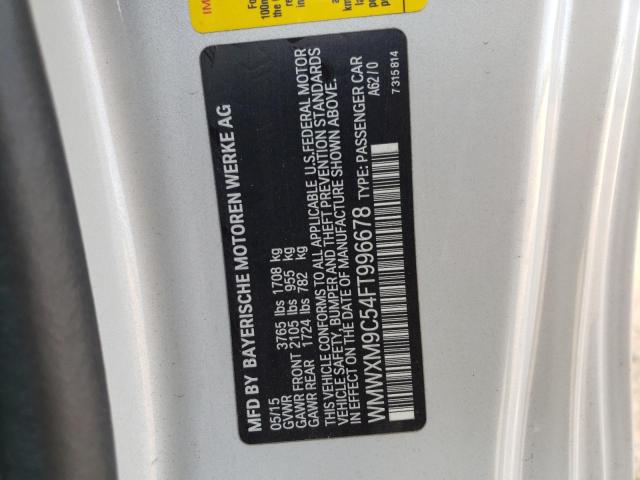 2015 MINI COOPER JOH WMWXM9C54FT996678