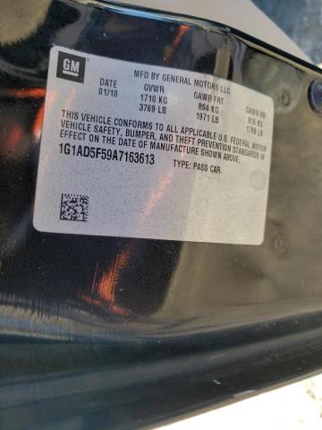 2010 CHEVROLET COBALT 1LT 1G1AD5F59A7163613