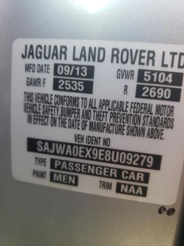 2014 JAGUAR XF SAJWA0EX9E8U09279