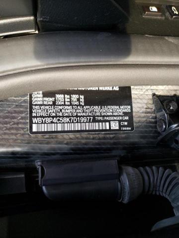 2019 BMW I3 REX WBY8P4C58K7D19977
