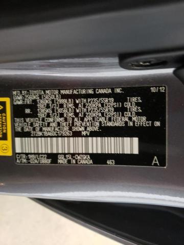 2T2BK1BA6DC179263 Lexus Rx 350 Bas 2013. Фото: 9