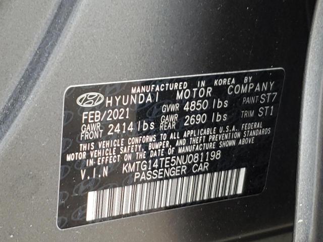 2022 GENESIS G70 LAUNCH KMTG14TE5NU081198