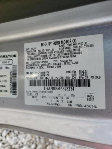 1FA6P8TH6F5323234 Ford Mustang 2015. Фото: 9