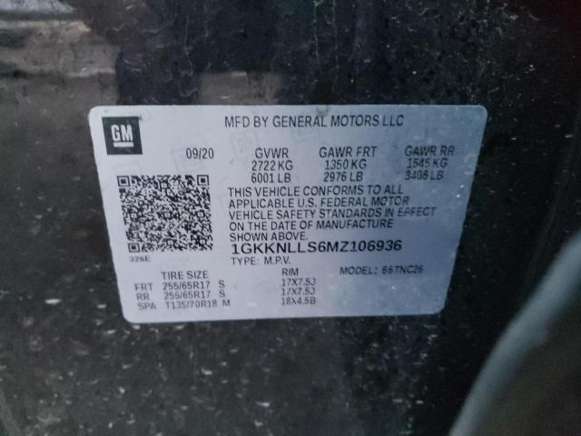 2021 GMC ACADIA AT4 1GKKNLLS6MZ106936
