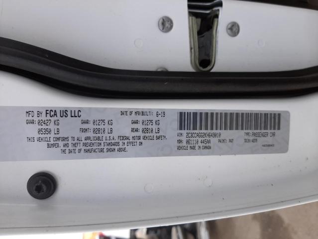 2019 CHRYSLER 300 S 2C3CCAGG2KH649010