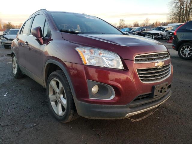 Salvage cars for sale at Portland, OR auction: 2016 Chevrolet Trax LTZ