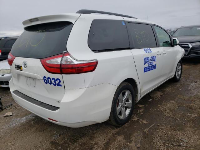 5TDKZ3DC0HS836758 Toyota Sienna Le 2017. Фото: 3