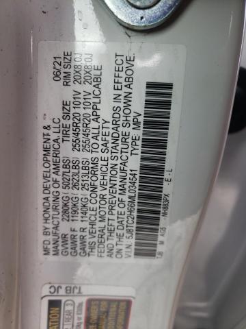 2021 ACURA RDX A-SPEC 5J8TC2H66ML034541