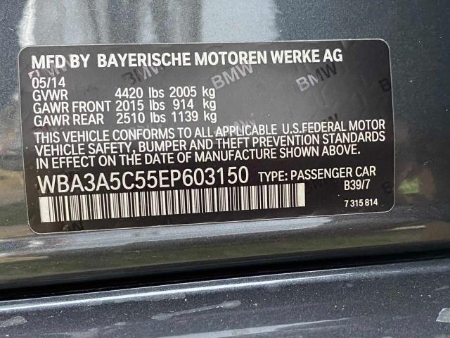 2014 BMW 328XD SPOR WBA3A5C55EP603150