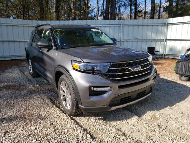 Salvage cars for sale from Copart Knightdale, NC: 2021 Ford Explorer X