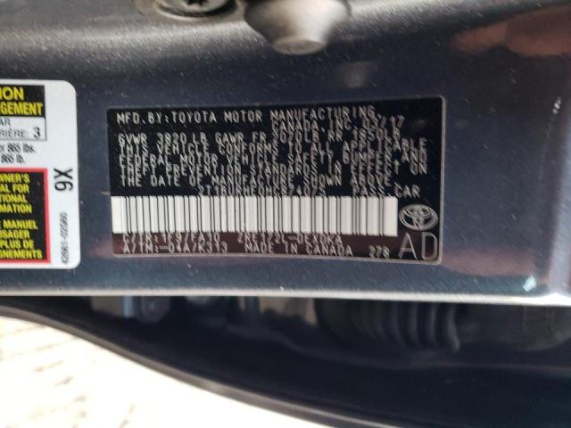 2T1BURHE0HC874075 Toyota Corolla L 2017. Фото: 9
