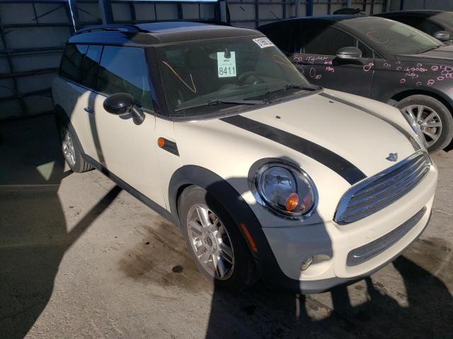 Salvage cars for sale from Copart Anthony, TX: 2012 Mini Cooper CLU
