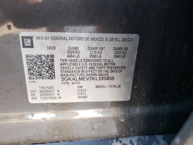 2019 GMC TERRAIN 3GKALMEV7KL195855