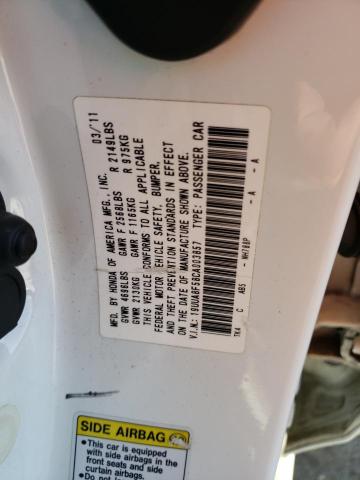 2012 ACURA TL 19UUA8F58CA003857