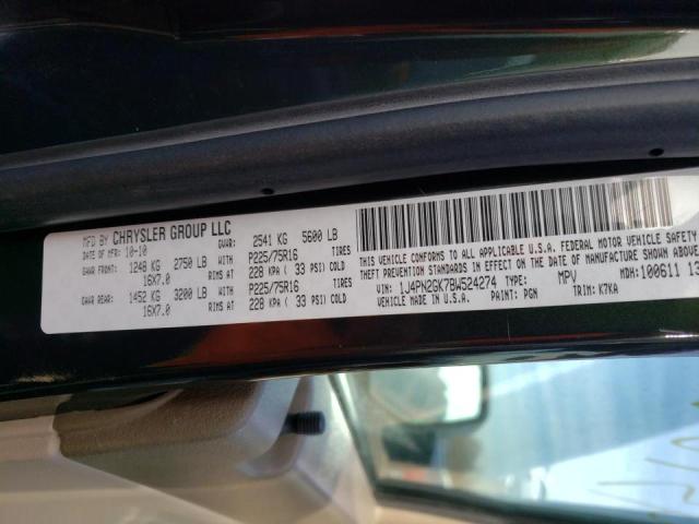 2011 JEEP LIBERTY SP 1J4PN2GK7BW524274