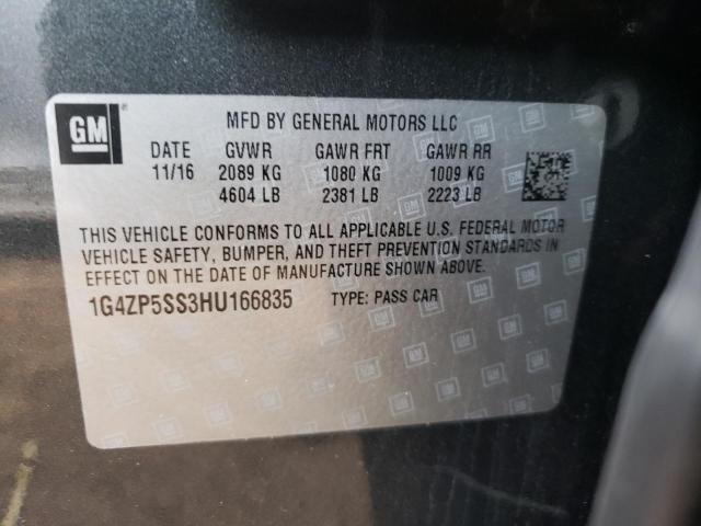 2017 BUICK LACROSSE E 1G4ZP5SS3HU166835