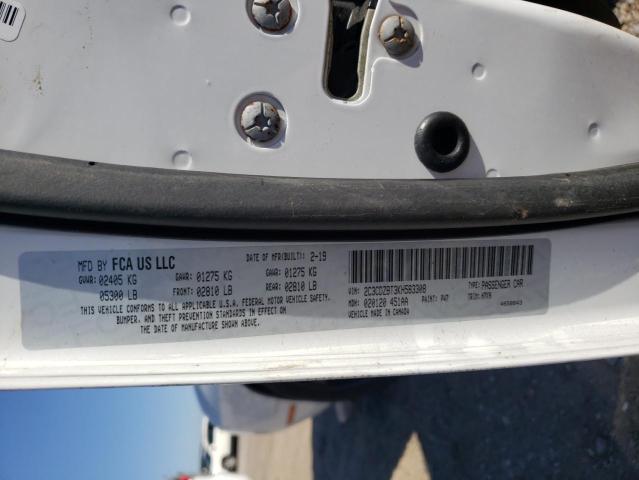 2C3CDZBT3KH583308 Dodge Challenger 2019. Фото: 9