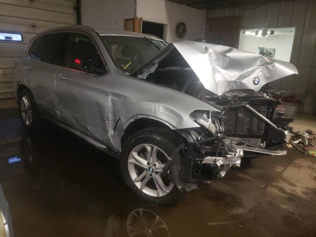 Salvage cars for sale from Copart Cudahy, WI: 2020 BMW X3 SDRIVE3
