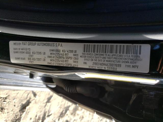 2014 FIAT 500L TREKK ZFBCFADH4EZ007699