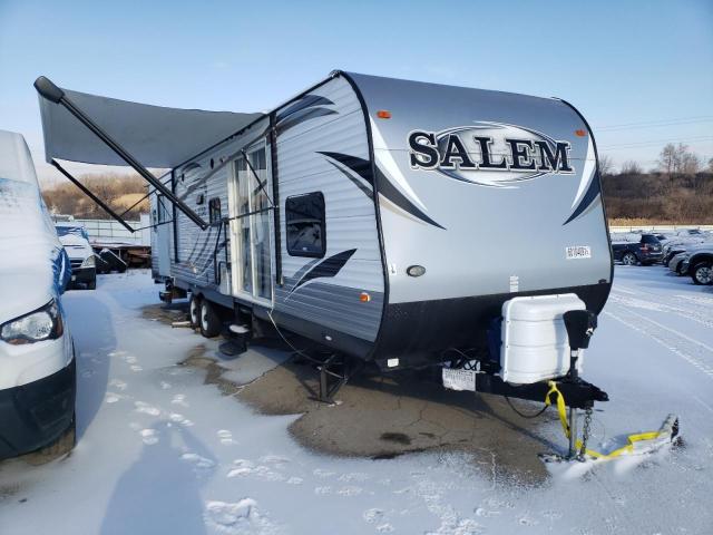 Salvage trucks for sale at Chicago Heights, IL auction: 2014 Salem Travel Trailer
