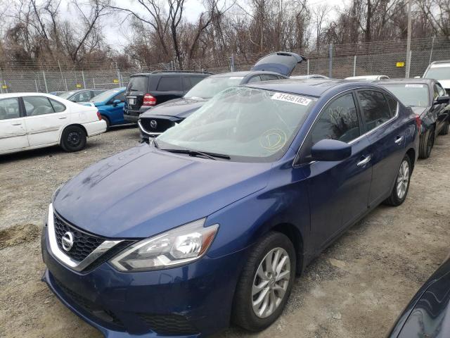 3N1AB7AP2JY307148 Nissan Sentra S 2018. Фото: 1