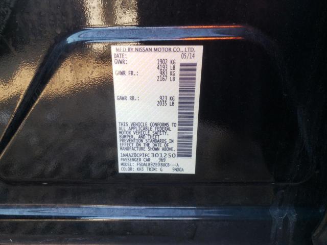 2015 NISSAN LEAF S 1N4AZ0CP3FC301250