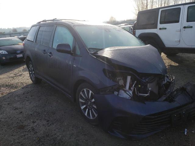 Lot #2521444704 2019 TOYOTA SIENNA LE salvage car