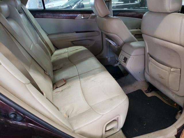 2011 TOYOTA AVALON BAS 4T1BK3DBXBU418251