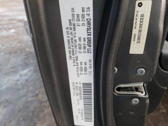 2011 DODGE CALIBER MA 1B3CB3HA3BD249976