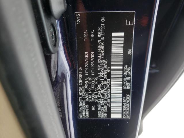 2016 LEXUS LX 570 JTJHY7AX6G4199331