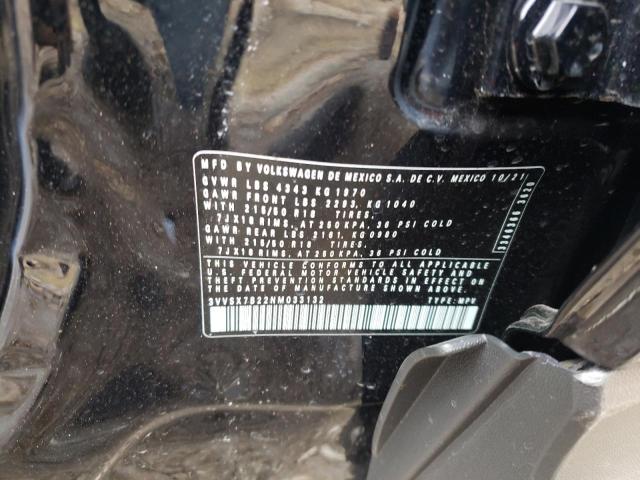 2022 VOLKSWAGEN TAOS SE 3VVSX7B22NM033132